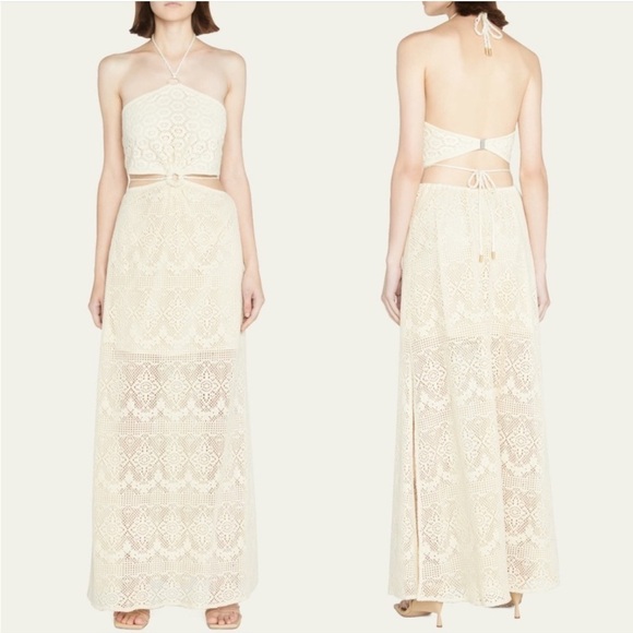 Jonathan simkhai Georgiana Crochet Swim Coverup Dress NWT - Picture 3 of 16